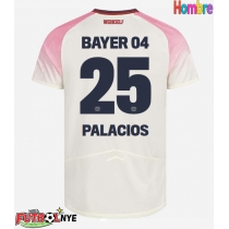 Camiseta Bayer Leverkusen Exequiel Palacios #25 Visitante Equipación 2025-26 manga corta